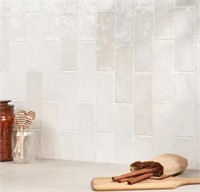 26 Qsft Kingston White Glazed Ceramic Tile