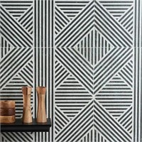 32sqft Astoria Black And White  Floor And Wall Tie