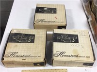 3 Homestead 8pc snack sets