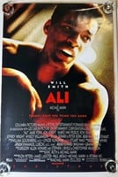 2001 Will Smith Ali Promotional Movie Poster