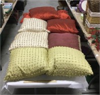 9 pillows