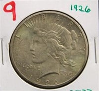 1926 PEACE DOLLAR COIN
