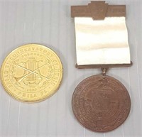 2 medals including Broadstreet Conservatory