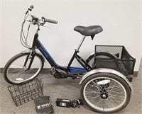 Raleigh Tri-Star electric pedal assist 3 wheel