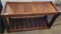 WOODEN  SOFA TABLE