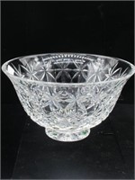 STUNNING WATERFORD LARGE BOWL ALL CLEAN 10 IN WIDE