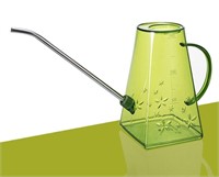 Green Clear plastic Watering can 1.4L