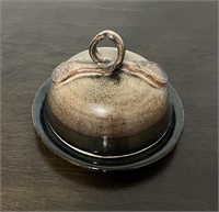 Black & brown Butter dish