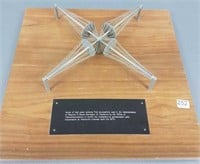 Model of high power antenna - 1970 - 16" x 16" O.D