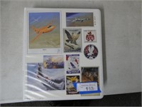 Album of Aviation stamps and first-day covers