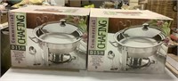 2 Commercial Chafing dishes- 4 qt.