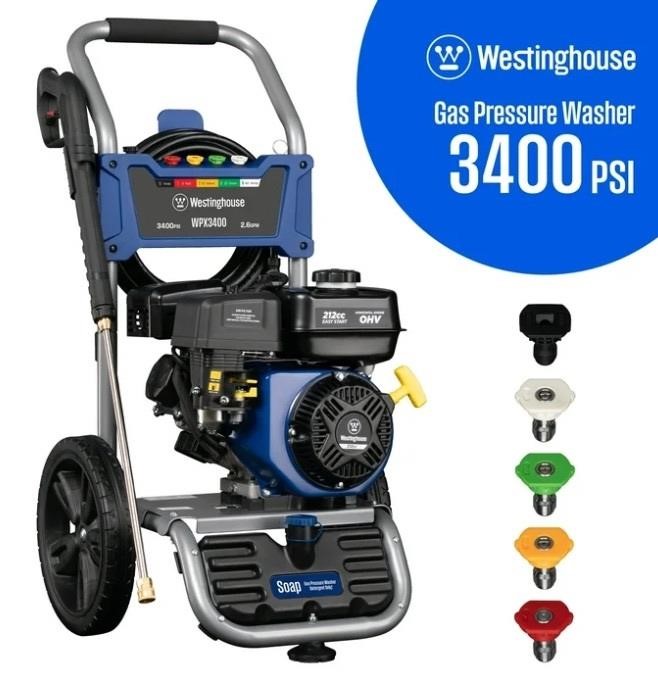 Westinghouse 3400 PSI Pressure Washer