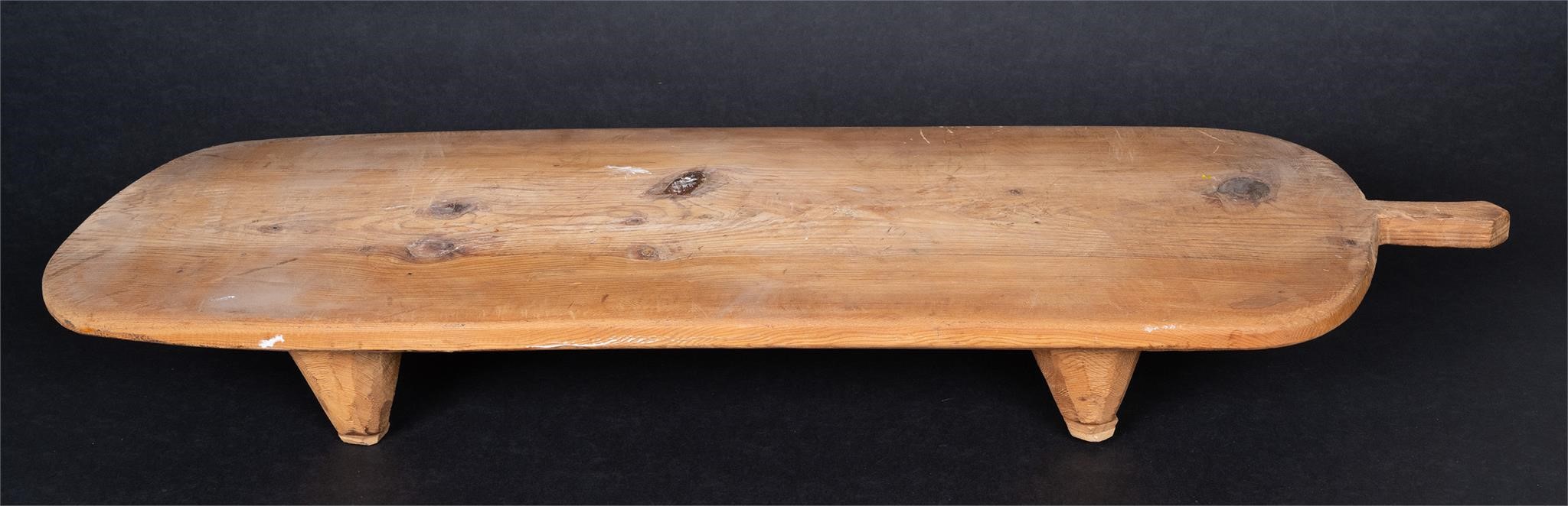 Paul Jenkins Studio Wood Work Bench Found Object