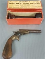 Antique pistol (as is) & cocoboro bridgeport gun