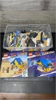 2 Complete Lego Kits With Instructions