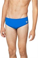$35-Speedo Men's 34 Swimwear Endurance+ Brief, Blu