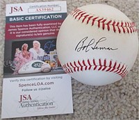 Bob Lemon Signed OAL Baseball JSA Authenticated