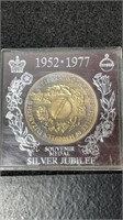1952-1977 Silver Jubilee Medal Coin