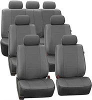 FH Group Three Row Car Seat Covers Deluxe