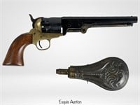 A.S.M. Colt Navy Model .44  Black Powder Revolver
