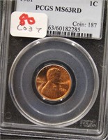 1981 PCGS GRADED LINCOLN CENT