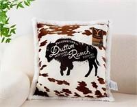 Yellowstone Dutton Ranch Sherpa pillows 2ct