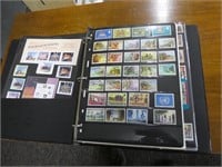 Album of assorted stamps