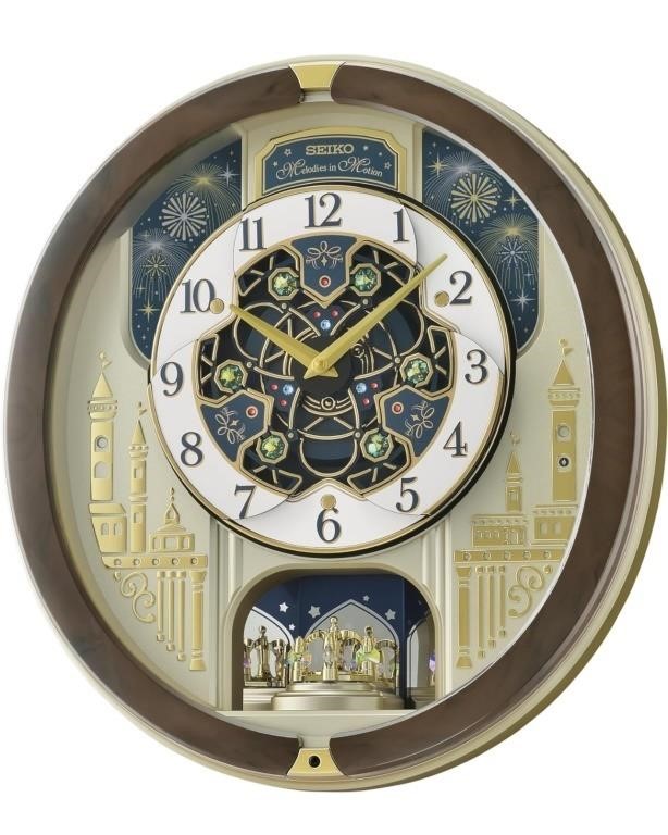 SEIKO Melodies in Motion Musical Wall Clock,