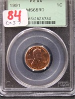 199 PCGS GRADED LINCOLN CENT