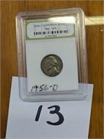1956-D Jefferson Nickel