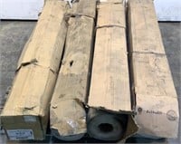 (4) 25 Ct Rolls Of 54"X44"X96" Pallet Cover