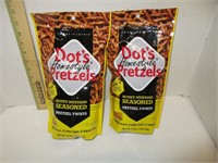 2 Bags Dots Pretzels Exp 3/24