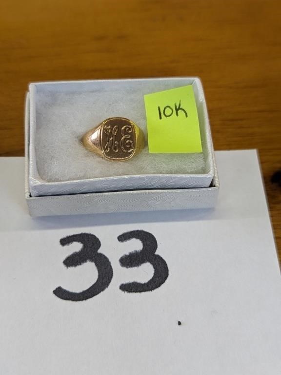 10K Gold 3.3g Ring