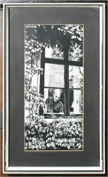 JOHN M. MAXTED 'WITCH IN WINDOW' PRINT