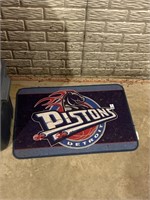 Detroit Pistons Basketball Floor Mat