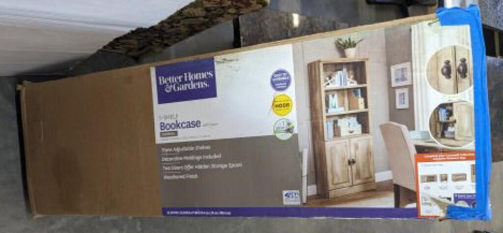 BETTER HOMES AND GARDENS BOOKCASE IN BOX