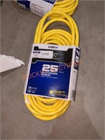 USW heavy duty, 15AMP, 25' outdoor extension cord