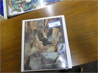 Album of bird stamps and first day covers