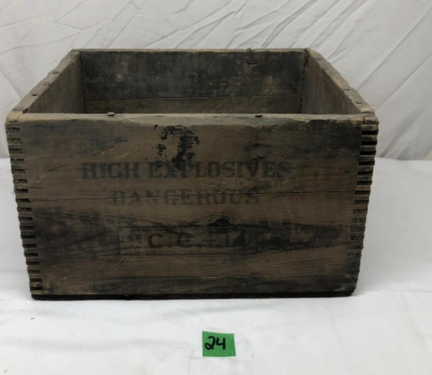 "High Explosives" Ammo Crate