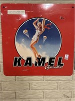 Kamel Cigarettes Metal Sign