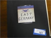 Album of East German stamps