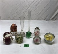 Variety of paperweights
