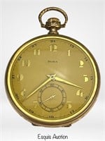 Antique Doxa Pocket Watch in Rolled Gold Case