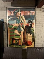 Pantomime Theater 1930's Dick Whittington Poster