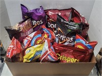 An assorted box of chips