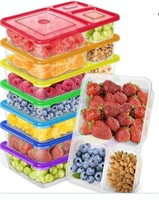 Snack Containers - Bento Snack Box - 7-Pack