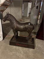 3ft Budweiser Clydesdale Beer Horse Display