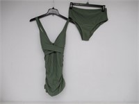 2-Pc Women's XL Swimwear Set, Tankini Top and