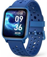 Blue kids smart watch for boys and girls