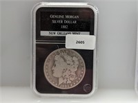 Genuine 1882-O 90% Silv Morgan $1 Dollar